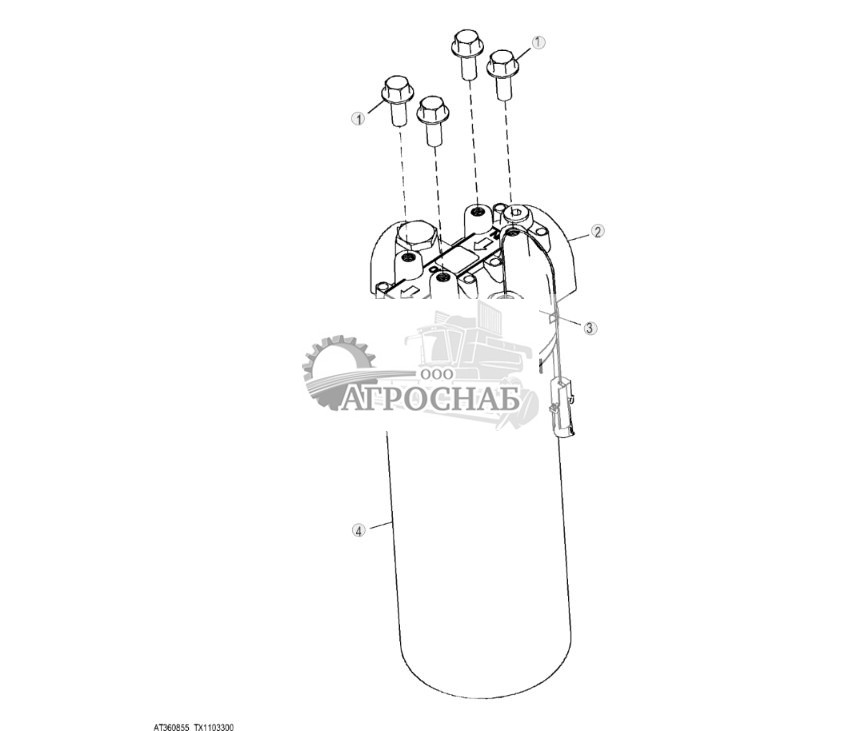 Фильтр гидравлического масла ( - 289785) - ST702507 436.jpg